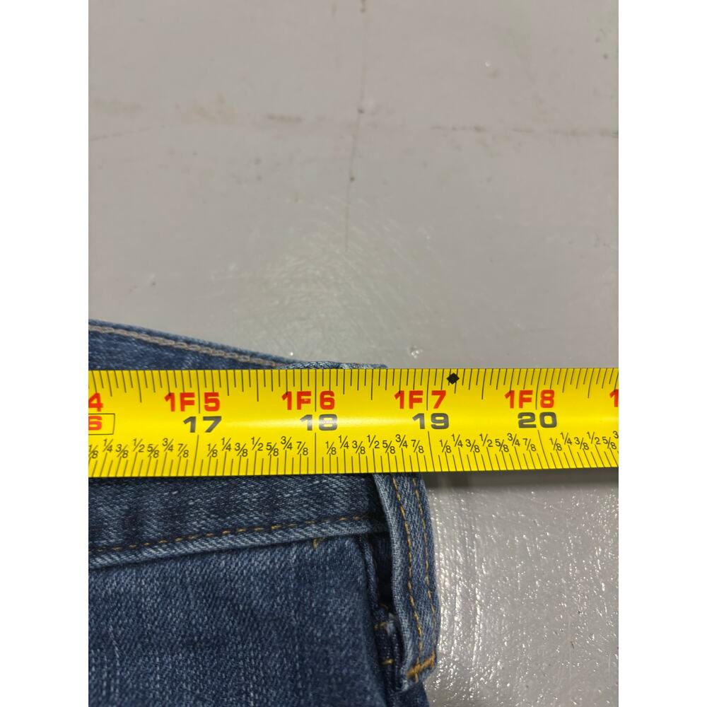 Carhartt Relaxed Fit Straight‎ Leg Jeans Mens 38x32 Blue Denim Workwear - Picture 3 of 6